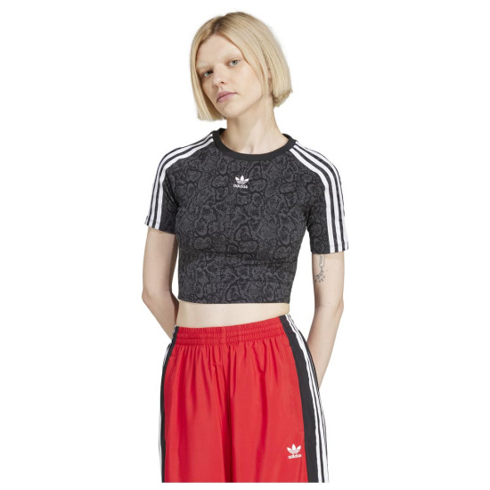 Adidas Γυναικεία κοντομάνικη μπλούζα Snake Baby Tee